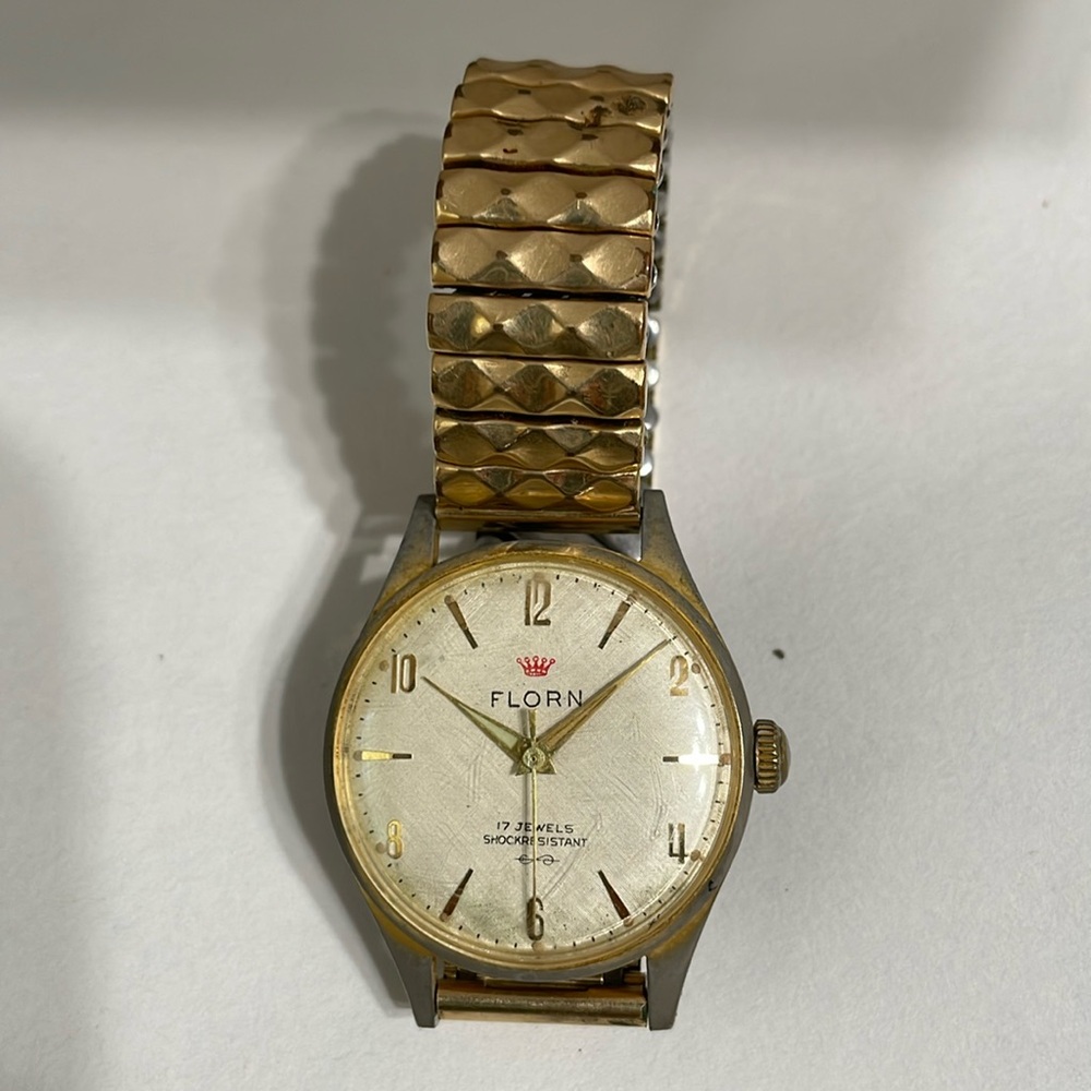 Florn 10kt GF men’s watch vintage